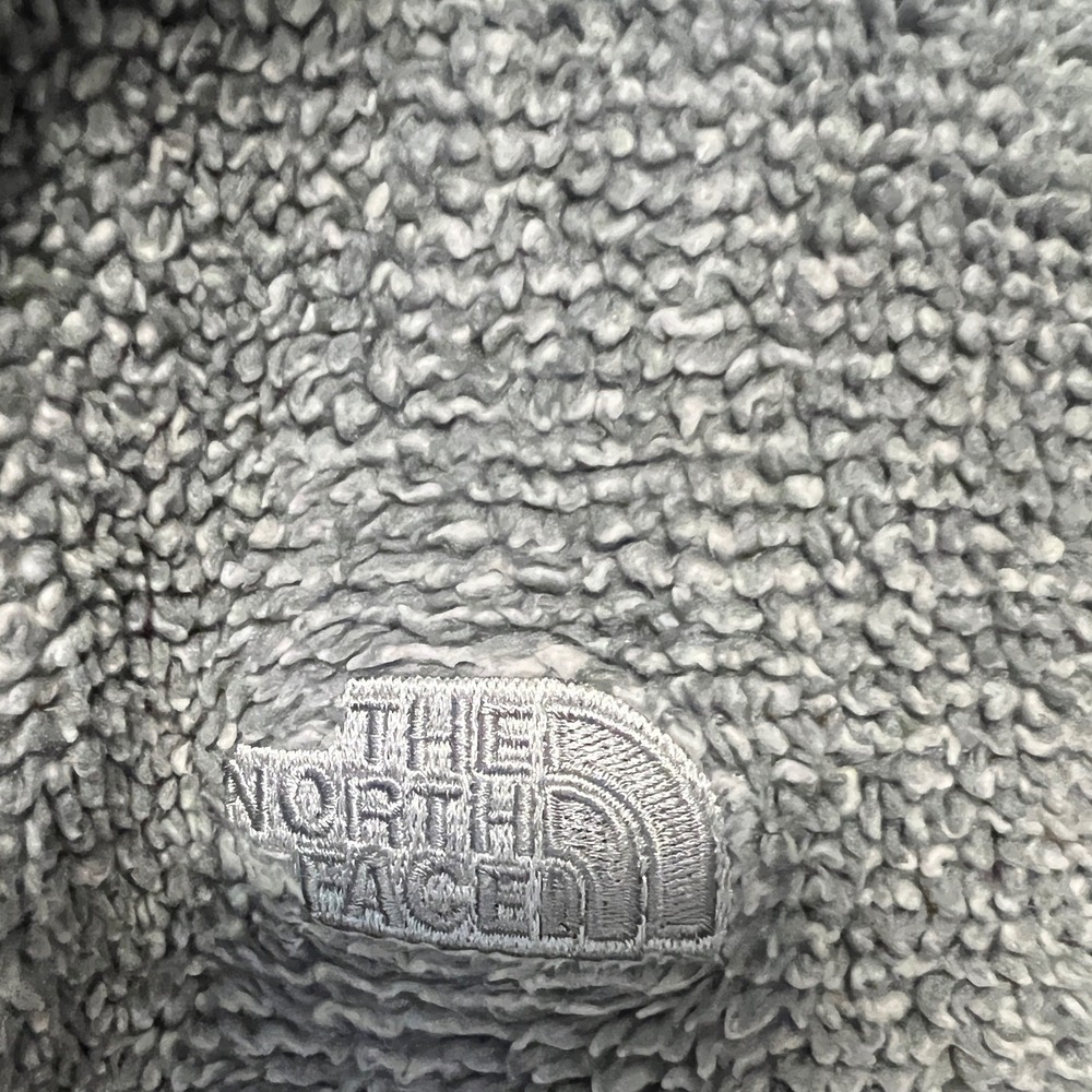 The North Face Osito Fleece Jacket Womens S Gray Full Zip Plush High Pile - Picture 7 of 8